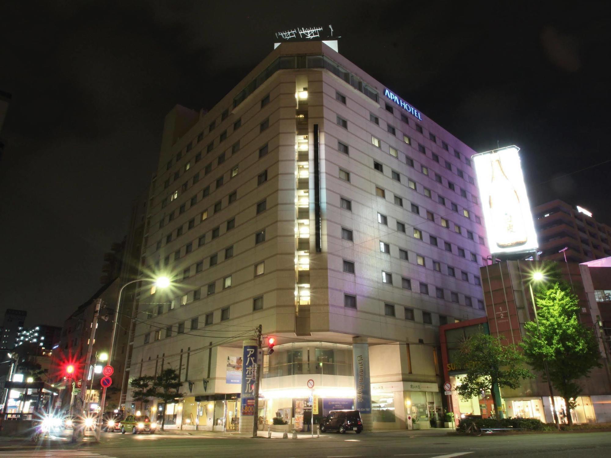 Apa Hotel Fukuoka Watanabedori Ekimae Excellent Exteriör bild