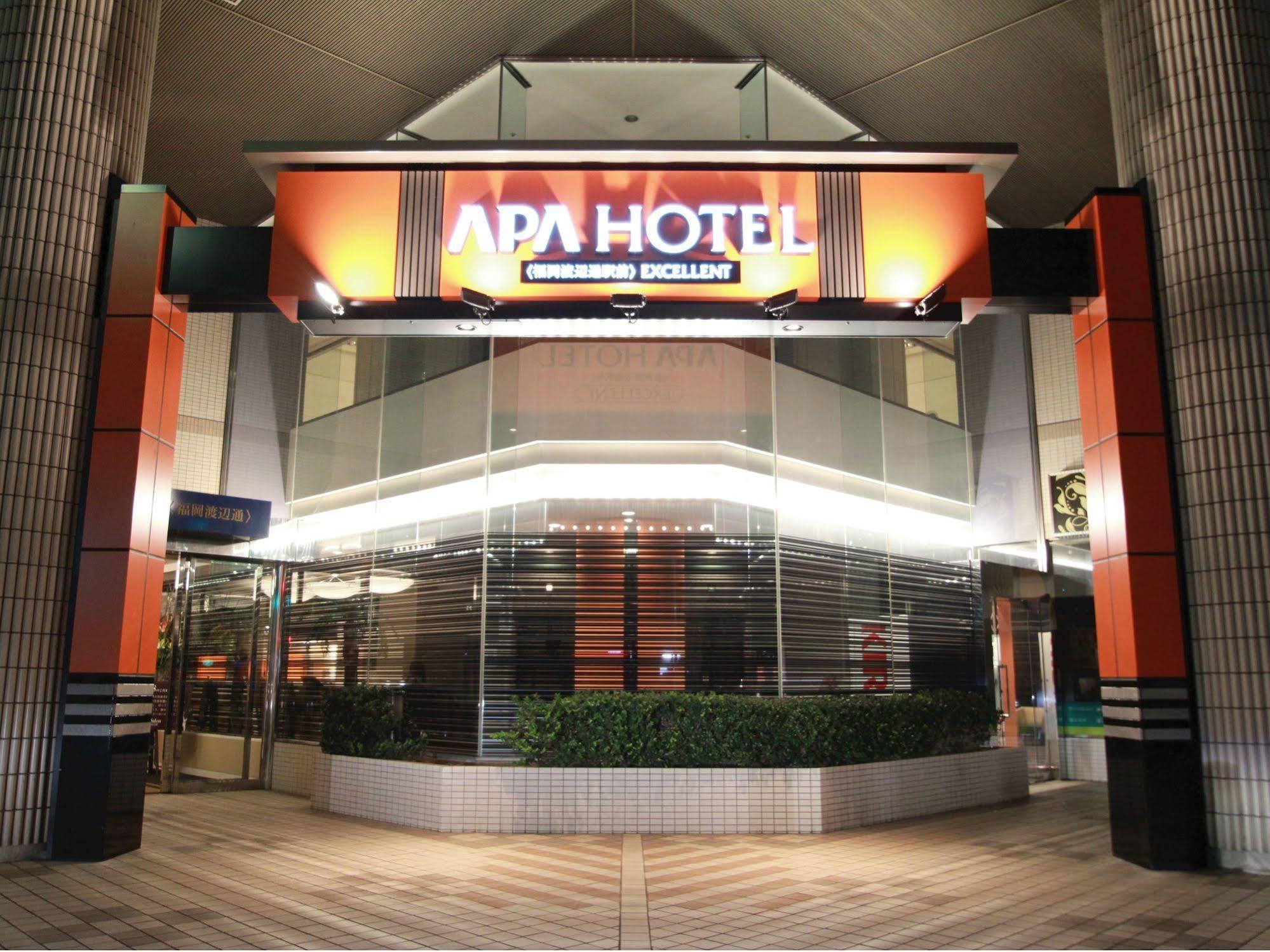 Apa Hotel Fukuoka Watanabedori Ekimae Excellent Exteriör bild